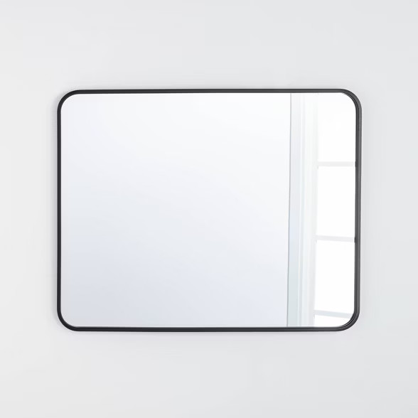 24" x 36" Rectangular Decorative Mirror with Rounded Corners - Threshold™ designed with Studio ... | Target