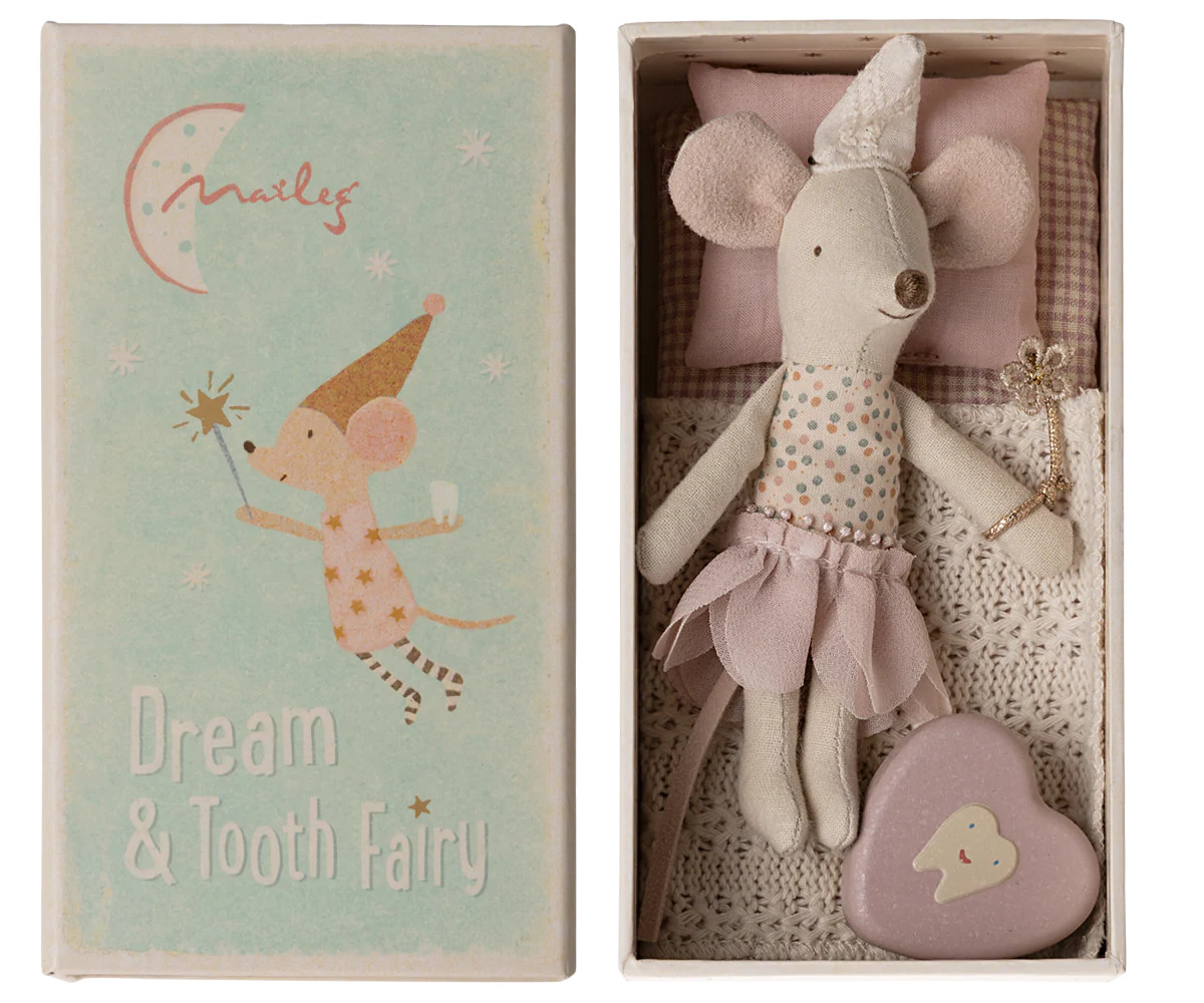 Tooth fairy mouse, Little sister in matchbox | Persnickety
