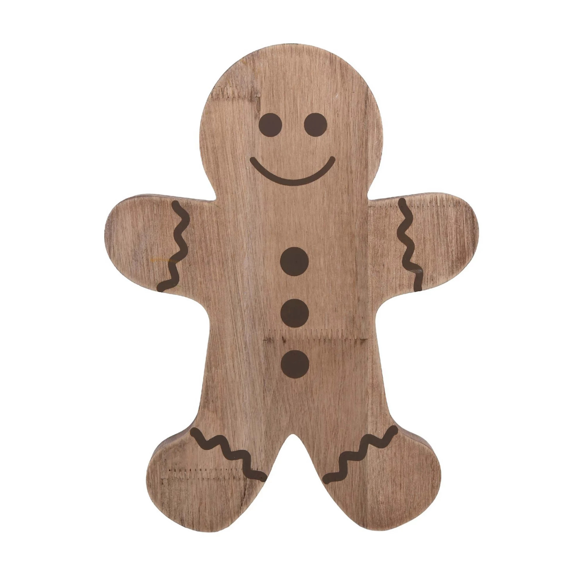 New View Gifts & Accessories Gingerbread Man Shaped Cutting Board | Kohl's