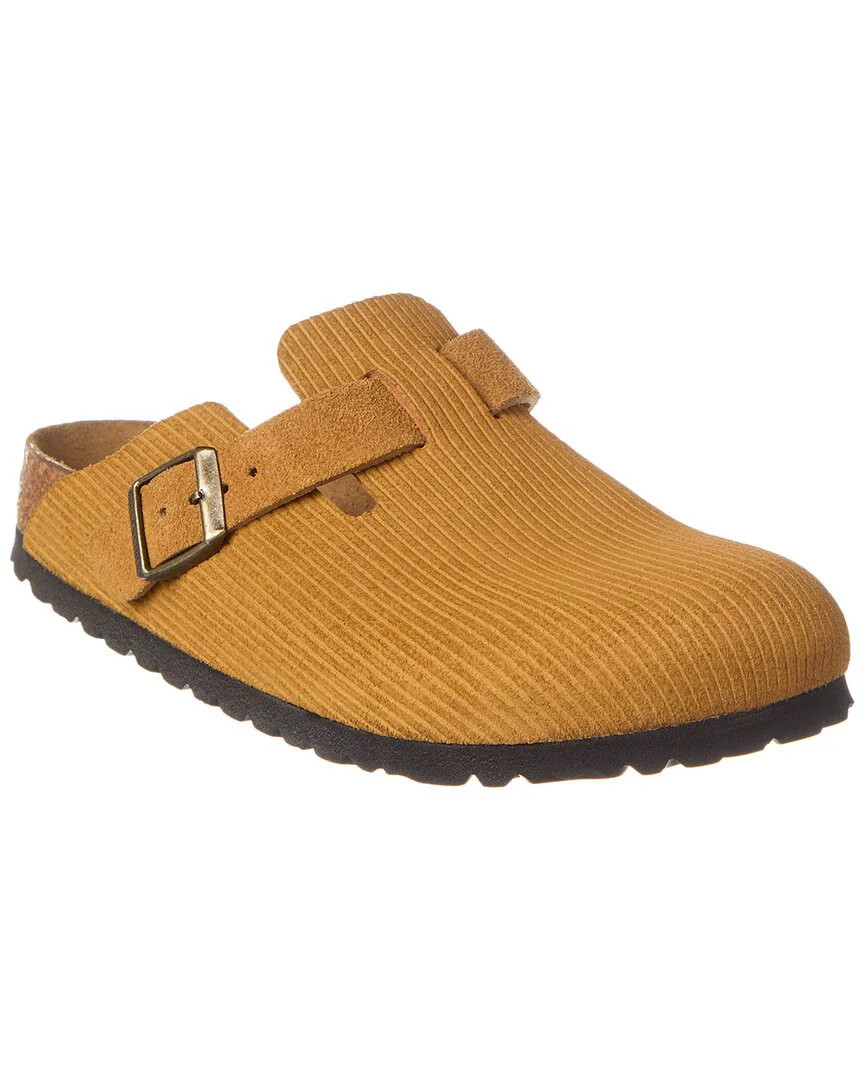 Birkenstock Boston Narrow Suede Clog | Shop Simon