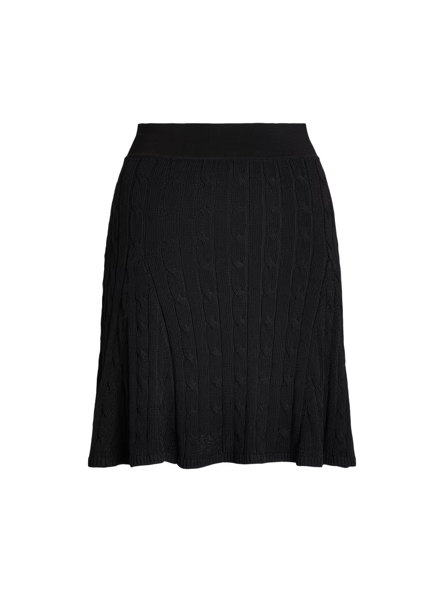 Cable-Knit A-Line Skirt | Saks Fifth Avenue