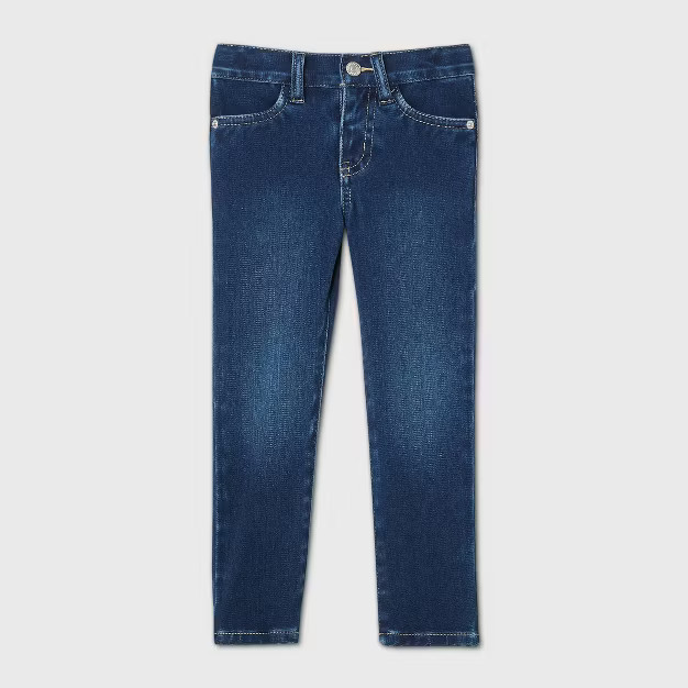 Toddler Girls' Mid-Rise Denim Jeggings - Cat & Jack™ | Target