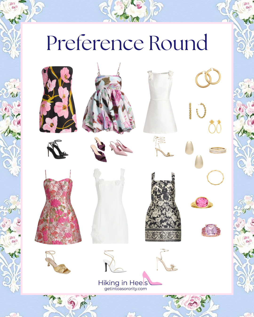 Preference round dresses! 💜🩷 

 