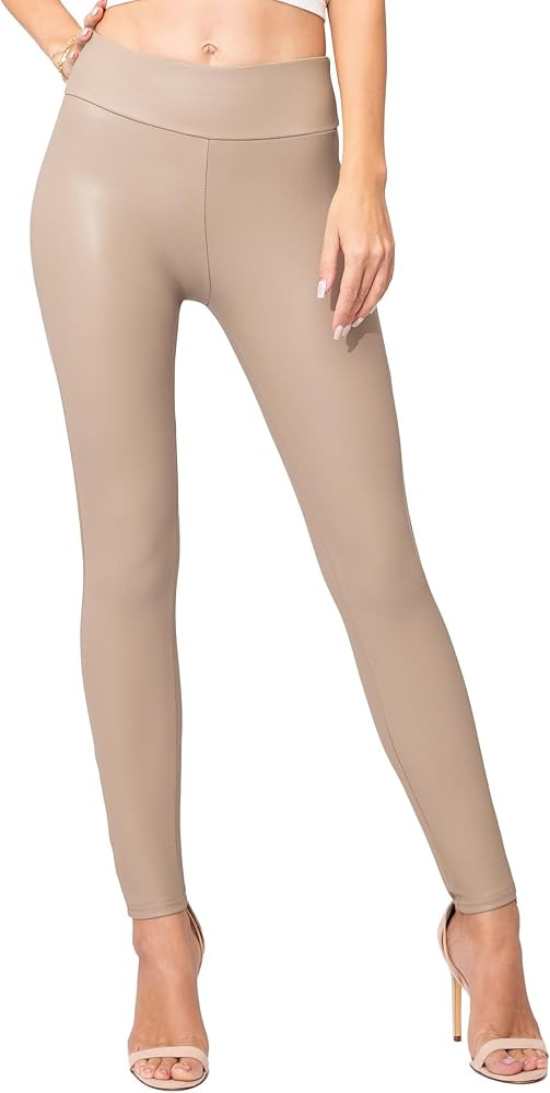 Premium Velvet Leggings for Women - Ultra-Soft Warm Velour Pants | Amazon (US)