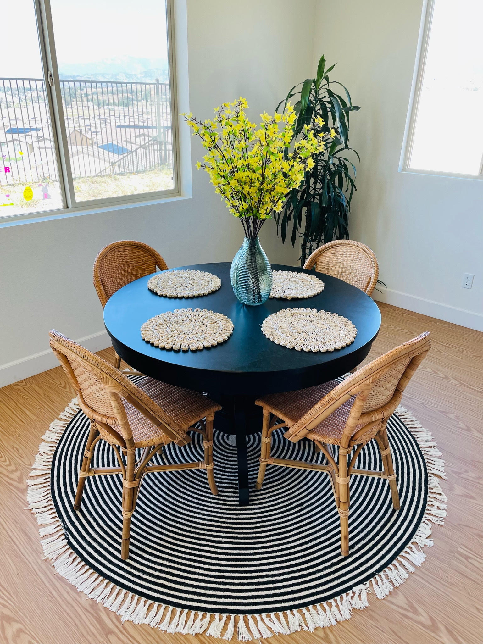 Our BoHo décor compliments our Serena & Lily chairs! So beautiful 

#LTKFind #LTKhome #LTKstyletip