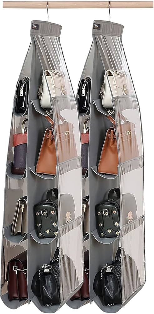 Purse Organizer - 2 Pack, purse hanger、2024 model、purse organizer for closet、Thicken Metal ... | Amazon (US)