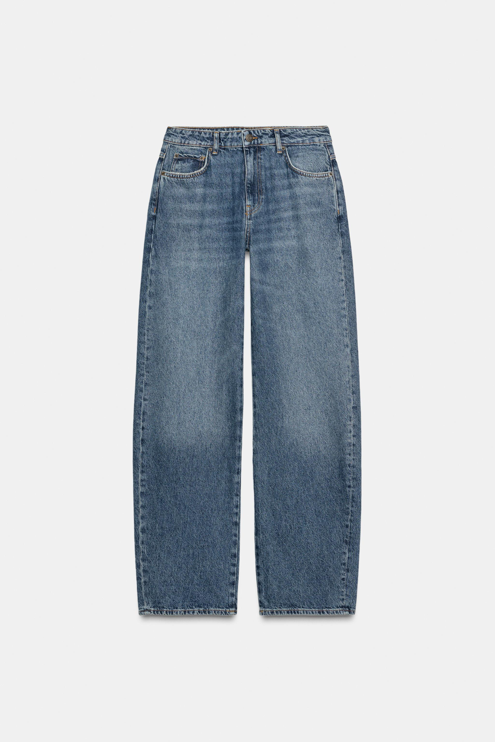 ZW COLLECTION MID-RISE JEANS | Zara Canada