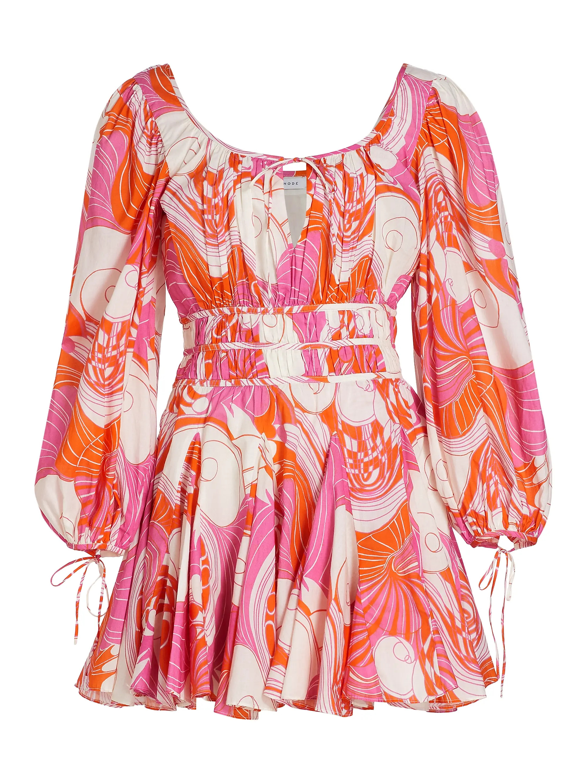 Leona Printed Minidress | Saks Fifth Avenue