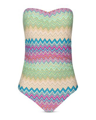 Ruched One Piece Swimsuit | Bloomingdale's (US)