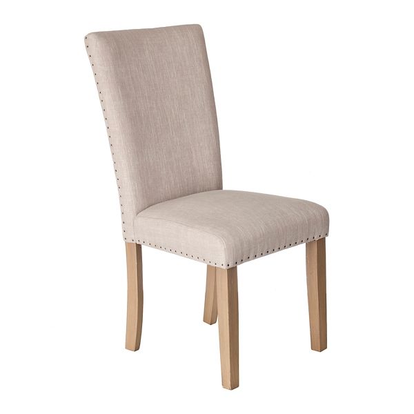 Oatmeal Linen Parsons Chair | Kirklands | Kirkland's Home