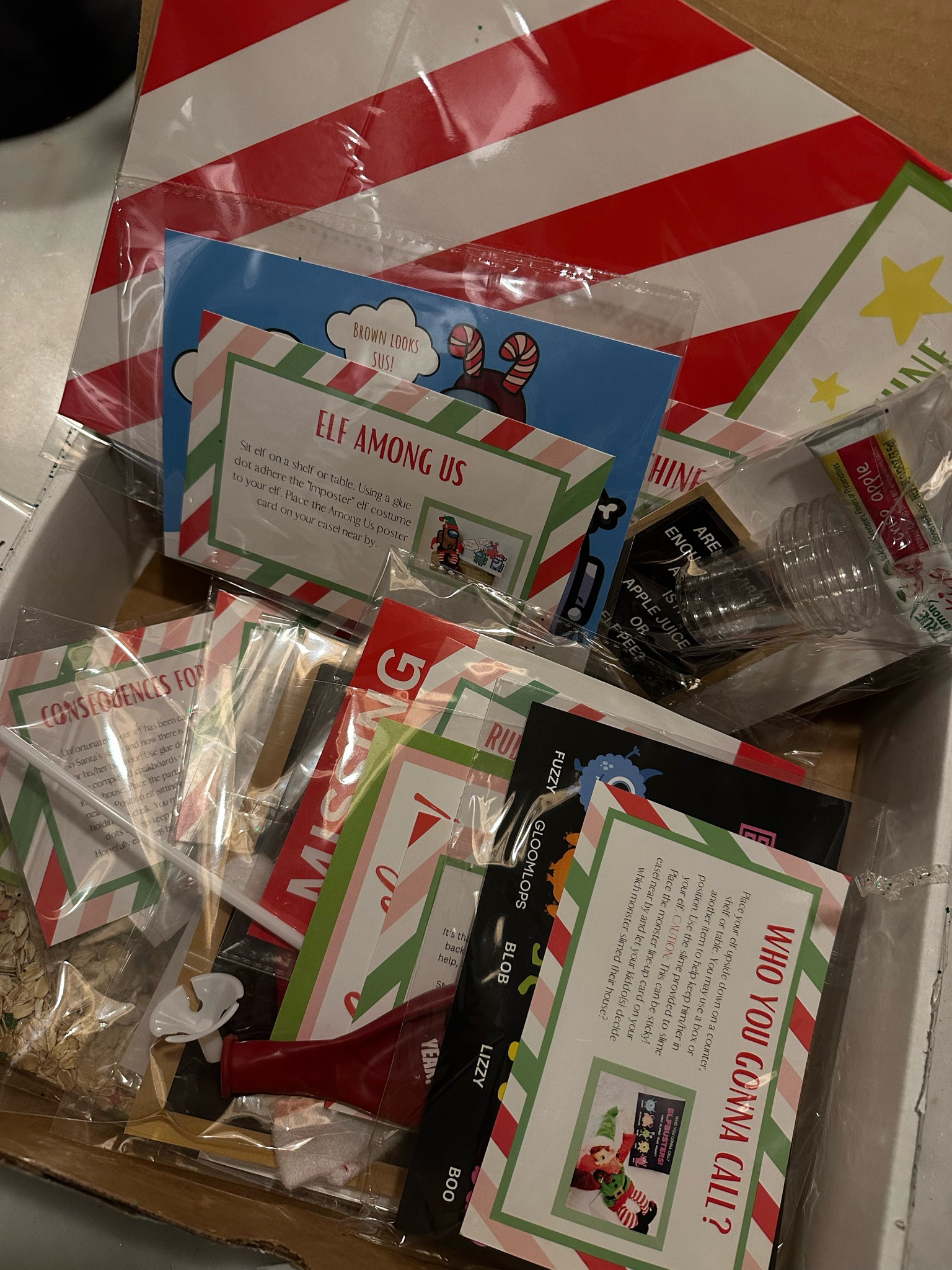 caved and got an elf kit this year to help with the chaos of it all. this kit is 40% off till dec. 5th!! i picked 12 days because i still like to do my own stuff and this came so fast!! super impressed with the quality + shipping — let the magic begin! ✨ 

#LTKfamily #LTKSeasonal #LTKkids