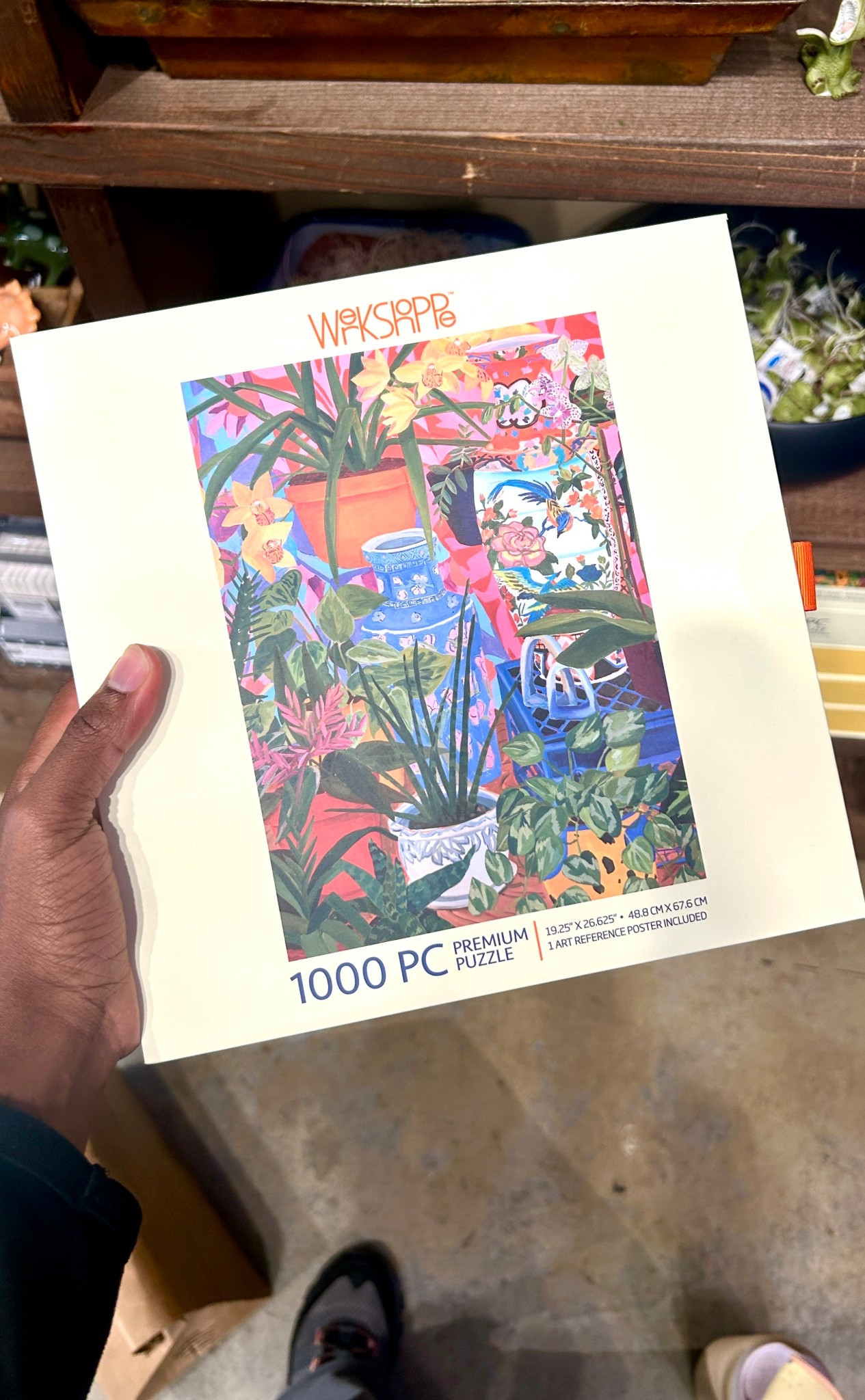 holiday/christmas time activities with the family could look like… doing a puzzle together! 😍 