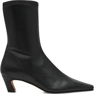 Steve Madden Kimmens Faux Leather Bootie in Brown at Nordstrom, Size 7.5 | Nordstrom