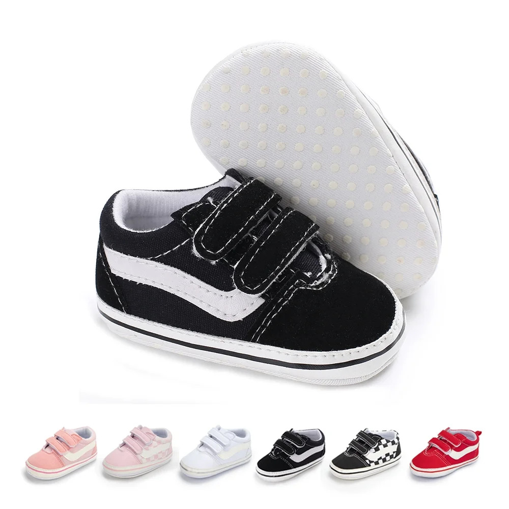 HsdsBebe Baby Girls Boys Canvas Shoes Soft Sole Newborn Crib Moccasin Casual Sneakers First Walke... | Walmart (US)