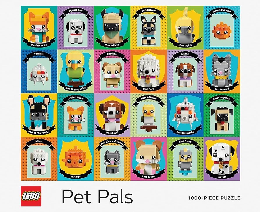 Lego Pet Pals 1000-Piece Puzzle | Amazon (US)