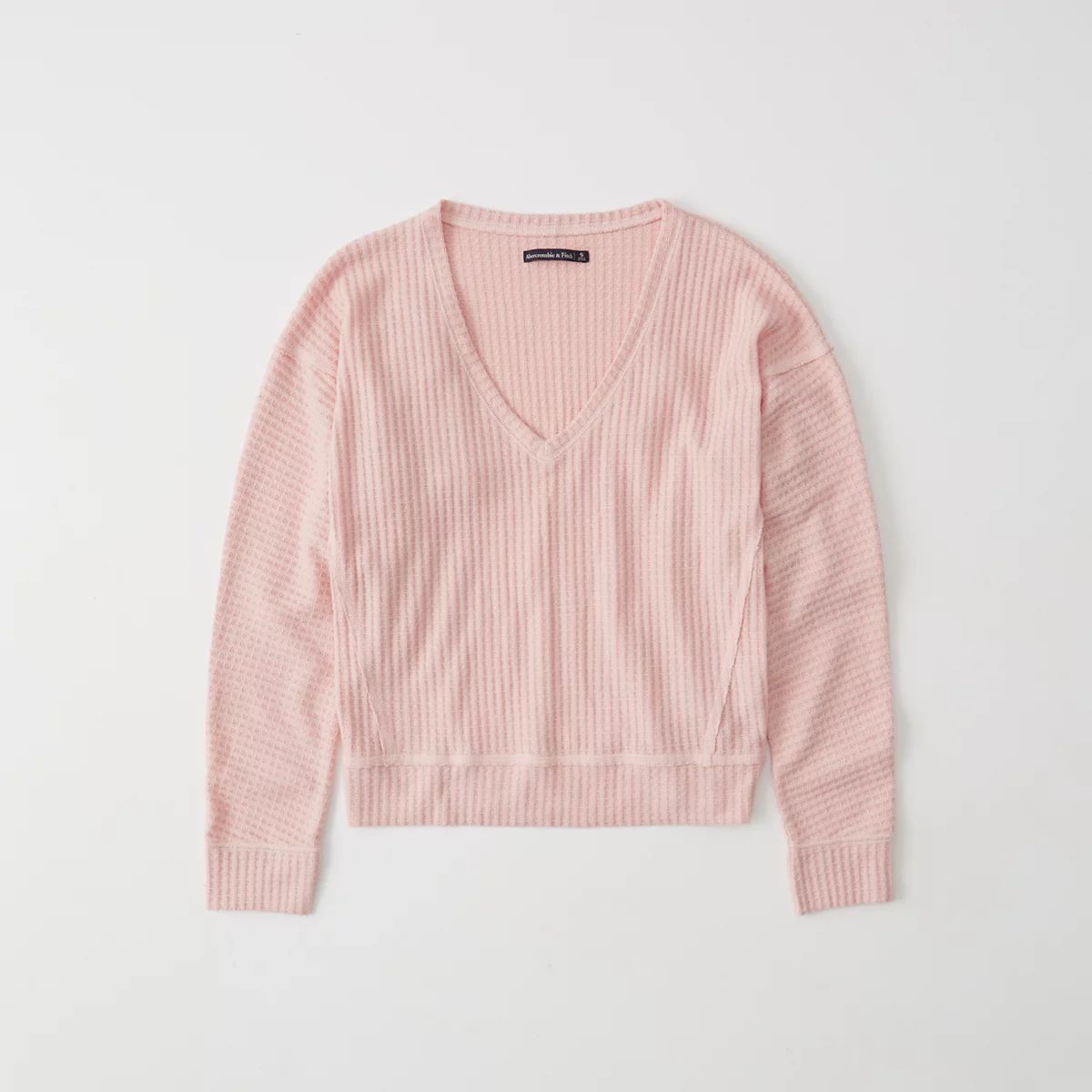 Cozy Sweater-Knit Tee | Abercrombie & Fitch US & UK