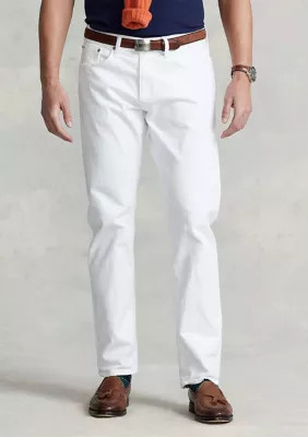 Polo Ralph Lauren Men's Varick Slim Straight Jeans, White, 34 x 30 | Belk