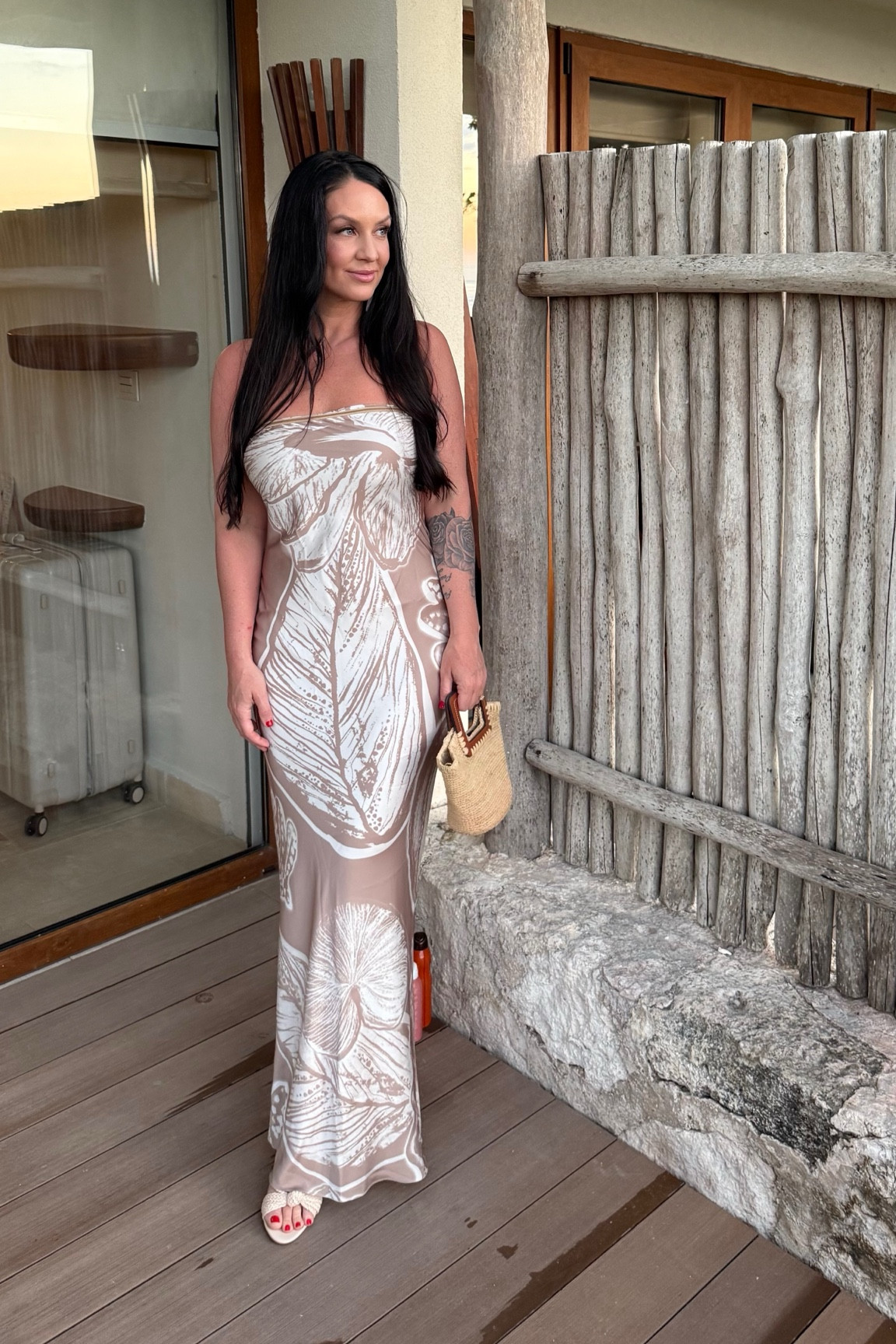 After a full day in the sun, this dress was perfect for sushi by the ocean. This purse was everything. 🤍

#LTKShoeCrush #LTKTravel #LTKItBag