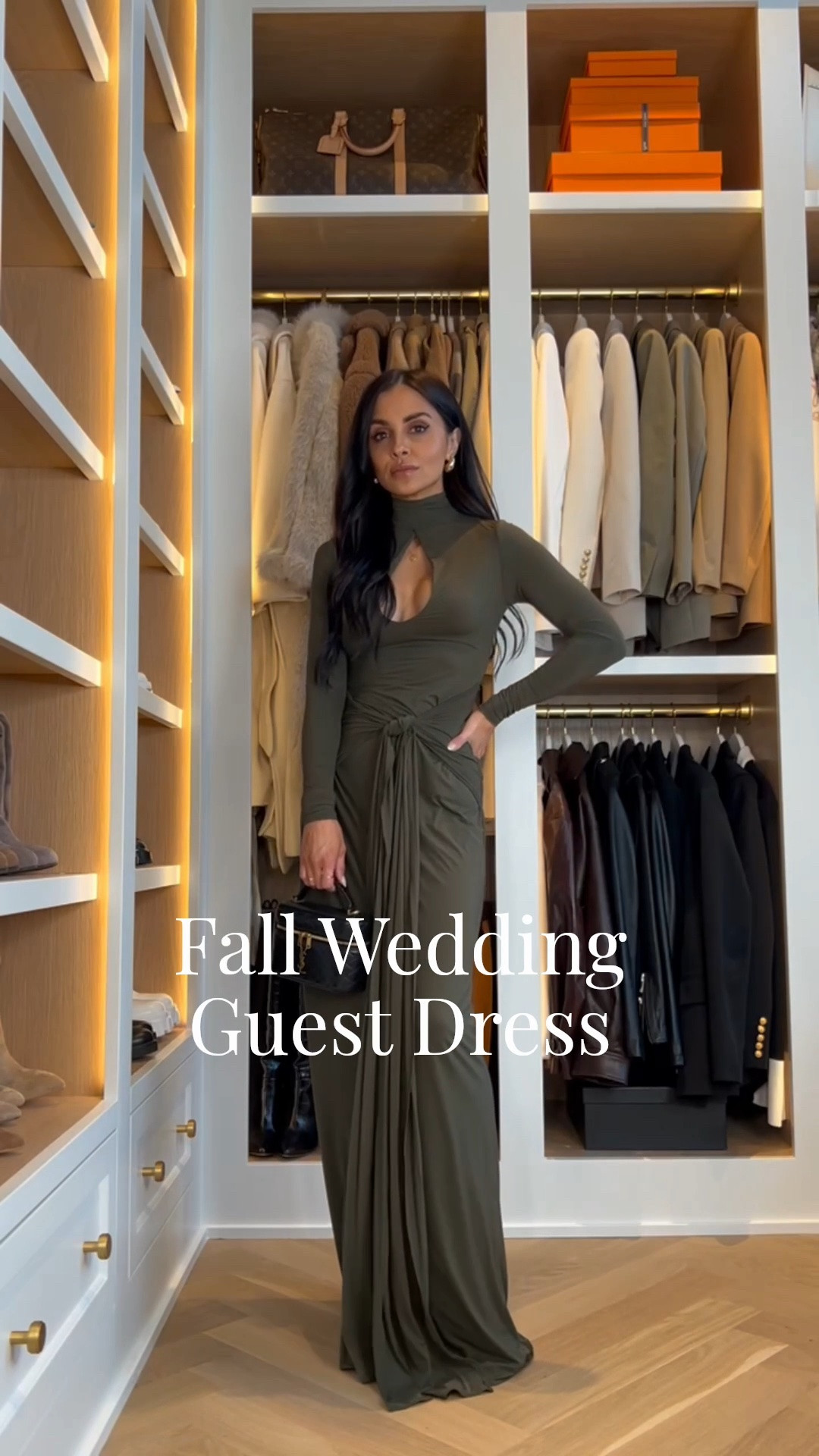 Fall wedding guest dress
Naked wardrobe green dress

#LTKOver40 #LTKWedding #LTKSeasonal