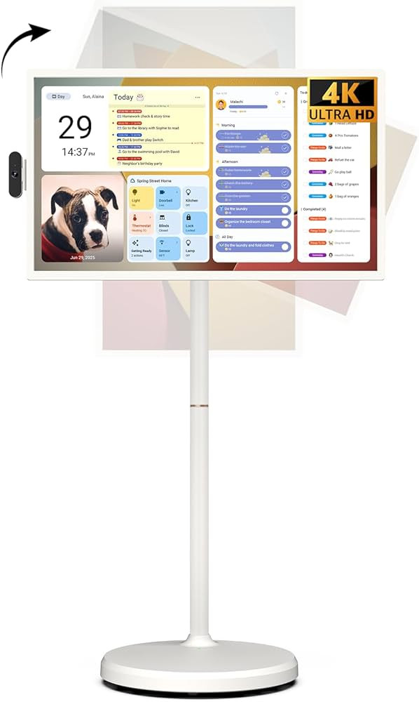 ApoloSign 32'' UHD 4K Smart Portable TV 2nd Gen, 16(8+8) GB RAM+256GB, Android 15, EDLA-Certified... | Amazon (US)