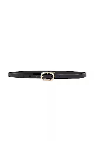 ANINE BING Mini Signature Link Belt in Black from Revolve.com | Revolve Clothing (Global)