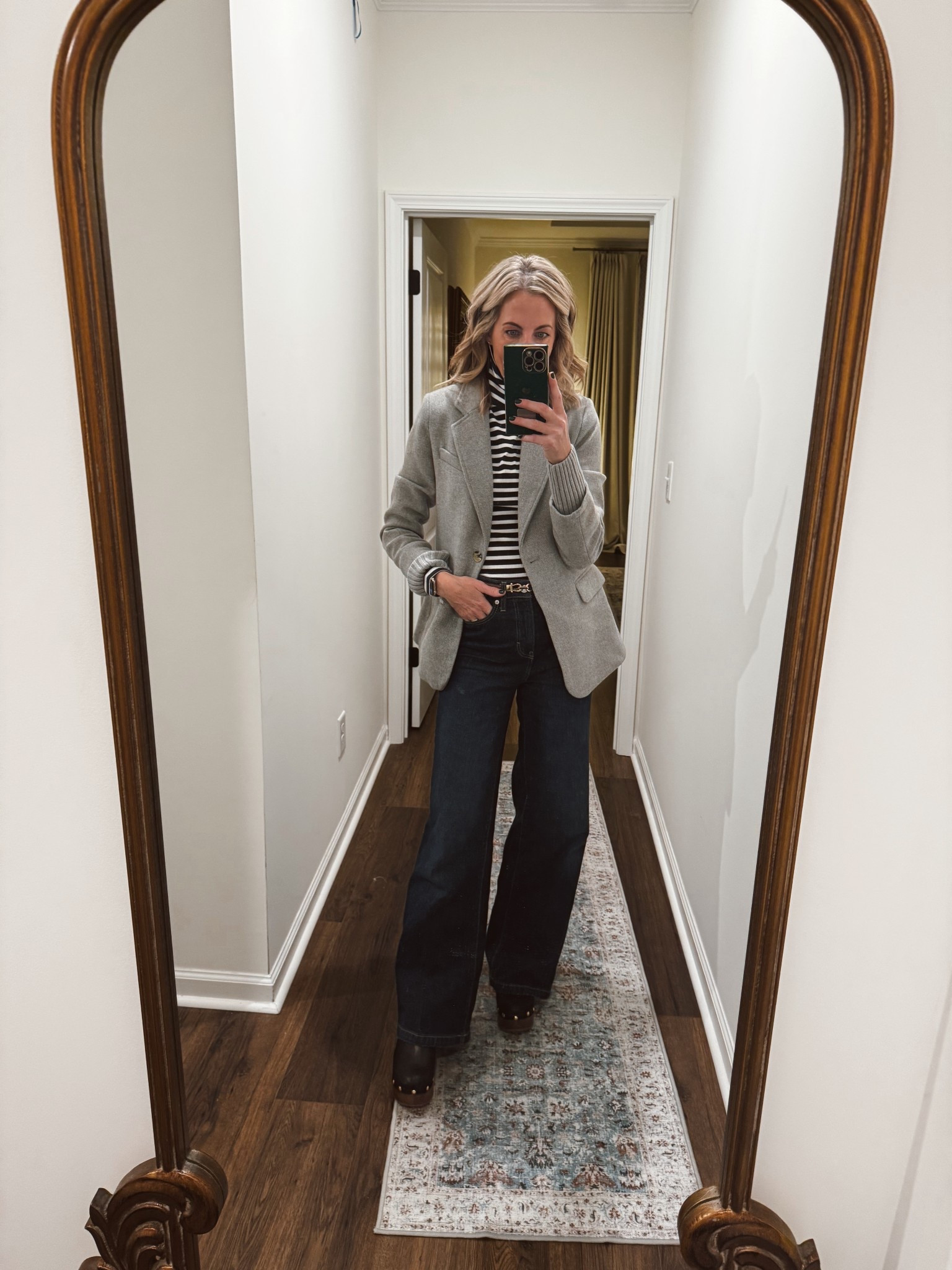 Happy to partner with Walmart because if I share it, I will wear it in. These looks are worth  wearing! 
-
These Walmart scuba-knit blazers are truly some of my favorites this season. And if you’re looking for a little “smart splurge,” this gray coat-blazer from Free Assembly is worth every bit of its $40 price tag — warm, structured, and the perfect partner to your favorite denim.

From plaid to stripes to leopard to a classic black knit dress… every single one of these looks is from Walmart and linked up for you in my LTK.

#walmartpartner #walmartstyle @walmartstyle 

Sizing 
Dresses - xs
Jeans - size zero 
Blazers - scuba knit - small 
Gray blazer - XS 
.
.
.

Affordable blazers for fall, Walmart workwear, blazer outfit ideas for women over 40, teacher outfit ideas, fall layering essentials, budget-friendly fall fashion, Walmart Free Assembly favorites, everyday outfits for busy moms, versatile fall wardrobe staples, easy fall outfits.


#LTKSaleAlert #LTKOver40 #LTKHoliday

#LTKHoliday #LTKmorningroutine #LTKOver40