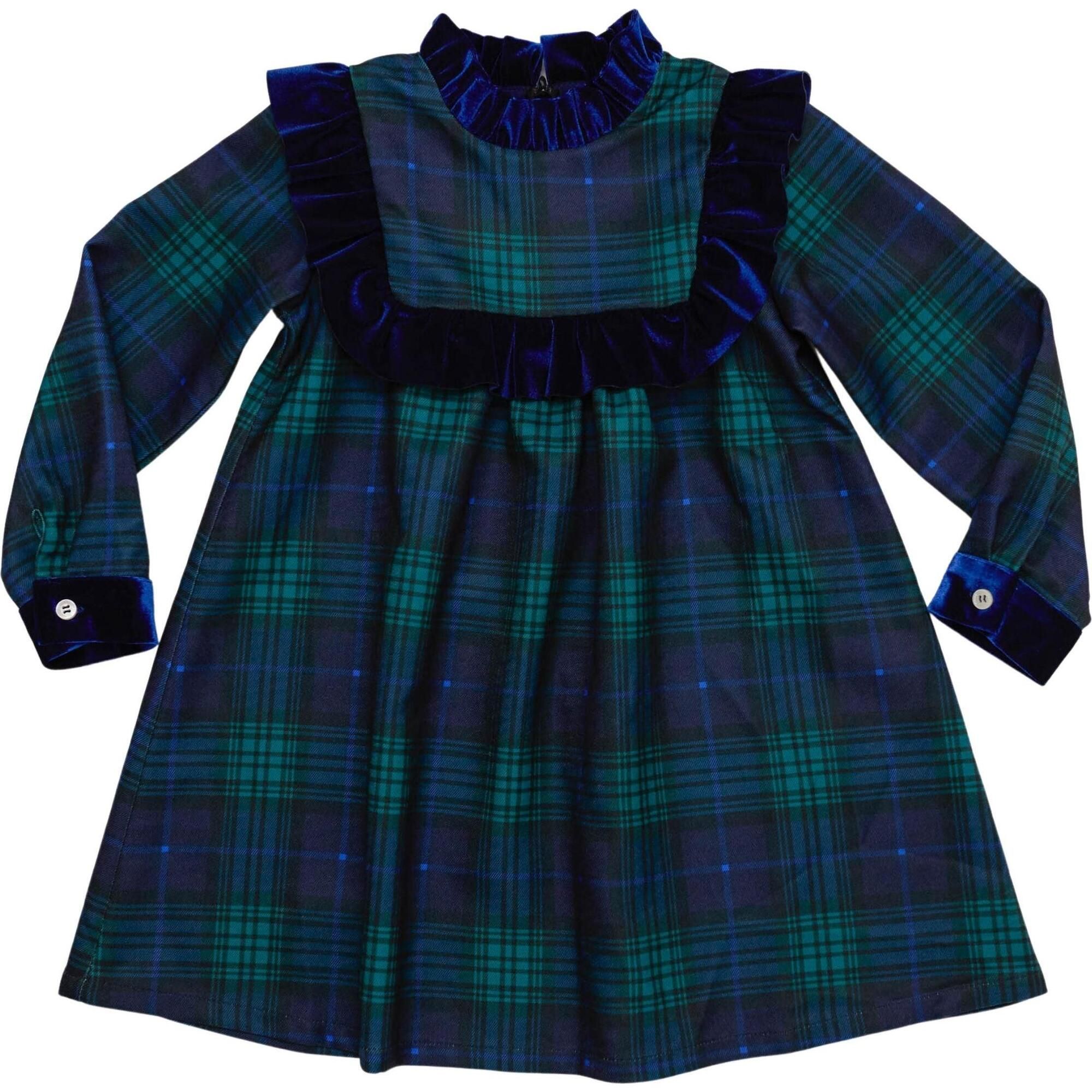 Nora Dress, Blackwatch Plaid | Maisonette