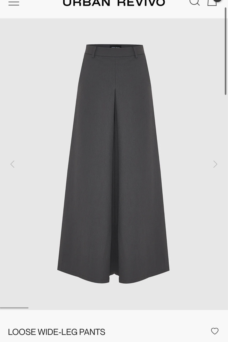 Urban Revivo Loose Wide Leg Pants 

#LTKstyletip