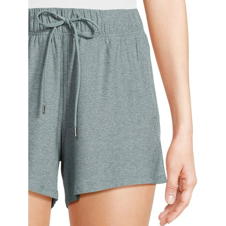 Athletic Works Women’s Buttery Soft Performance Gym Shorts, 4" Inseam, Size XS-XXXL | Walmart (US)