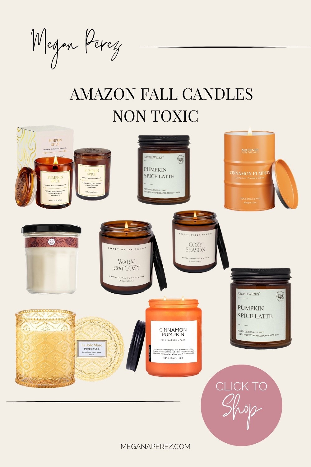 Cozy and non toxic fall candles!! Fall vibes coming in strong 🍂

#LTKHome #LTKSeasonal #LTKdayinmylife