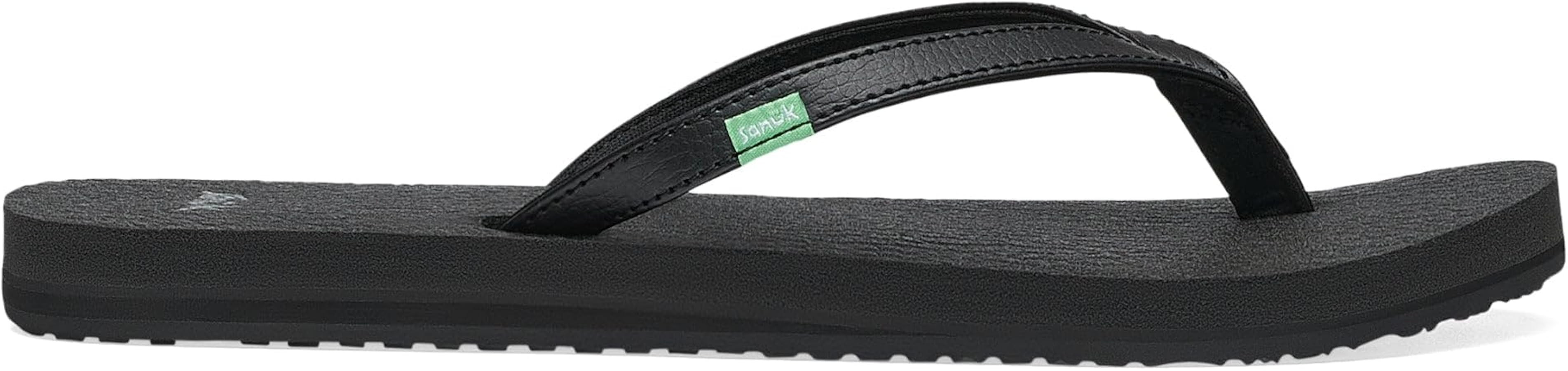 Sanuk Yoga Spree 4 | Yoga Mat Footbed | Flip Flops for Women | Yoga Sandals For Women | Women's B... | Amazon (US)