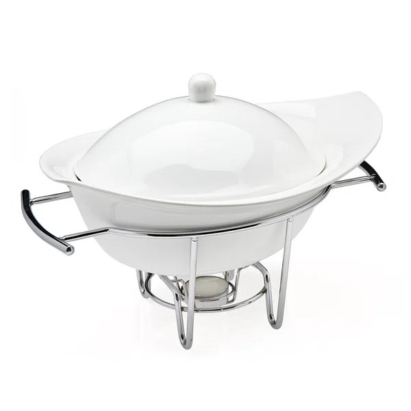 Natura Porcelain Soup Tureen Warmer 32 oz | Wayfair North America