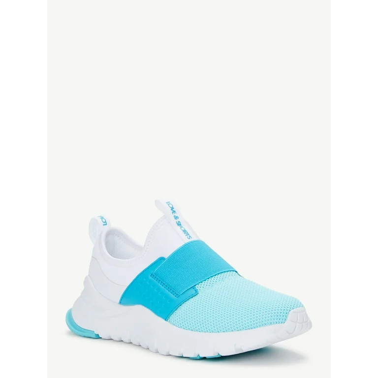 Love & Sports Women's Slip-on Colorblocked Athletic Sneakers | Walmart (US)
