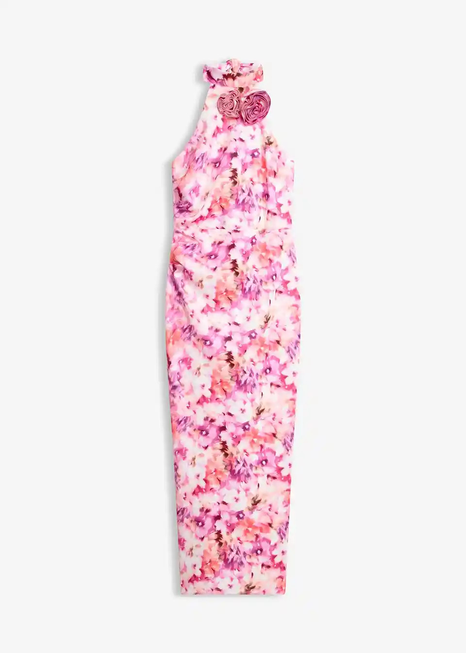 Abendkleid mit Blumen-Applikation | Bonprix DE