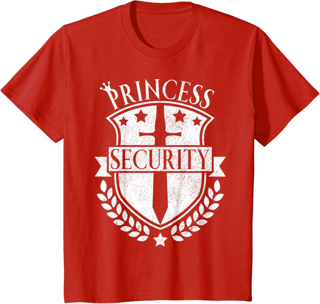 Mens Princess Security Outfit Bday Princess Security Costume T-Shirt | Amazon (US)