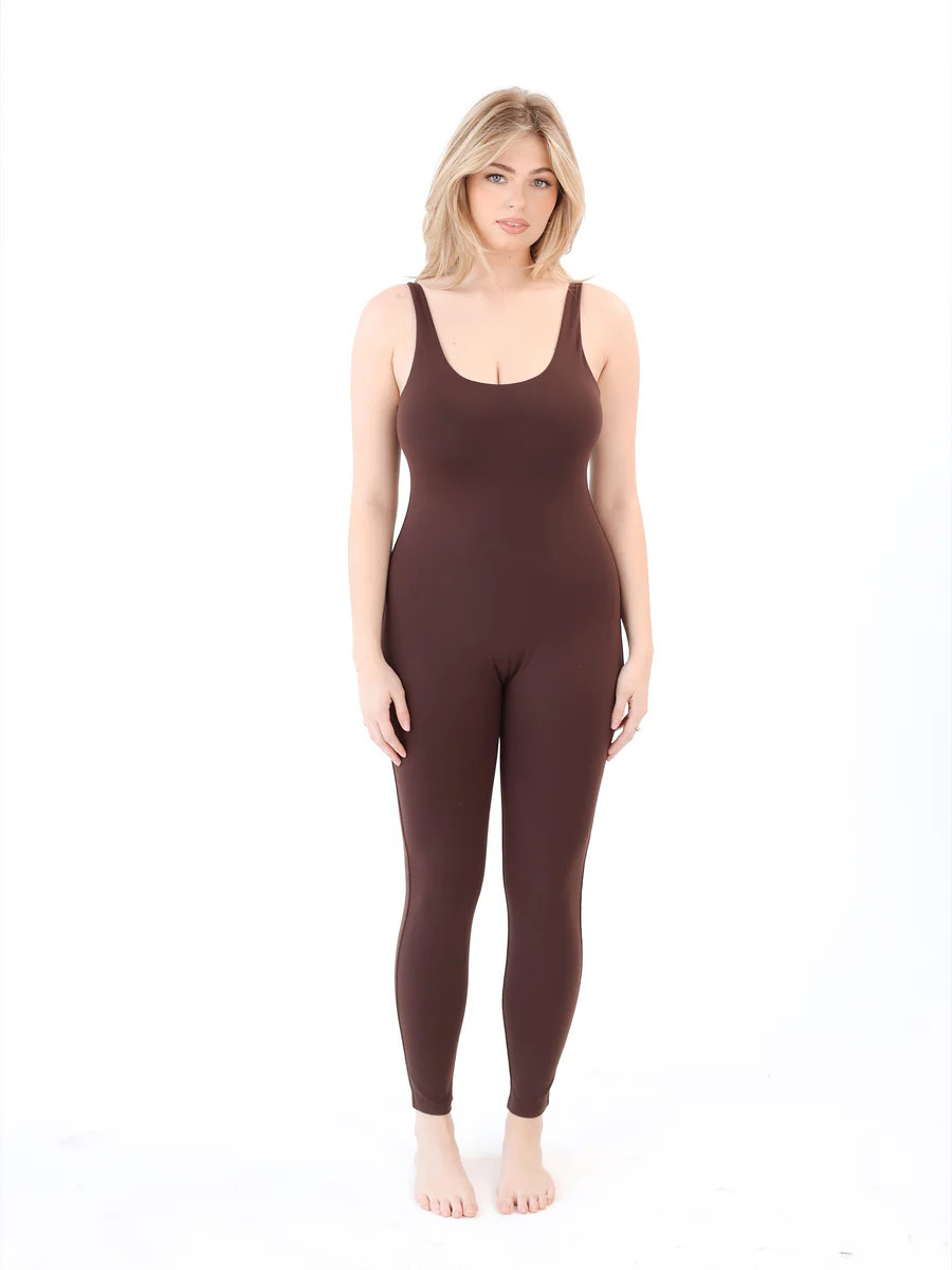Scoop Neck Tank Brami Catsuit | Klassy