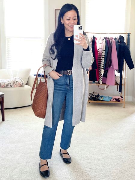 Size small in sweater and jacket
Size 26 jeans
Shoes are true to size 

Church outfit
Outfit of the day
Style over 40


#LTKsalealert #LTKover40 #LTKstyletip