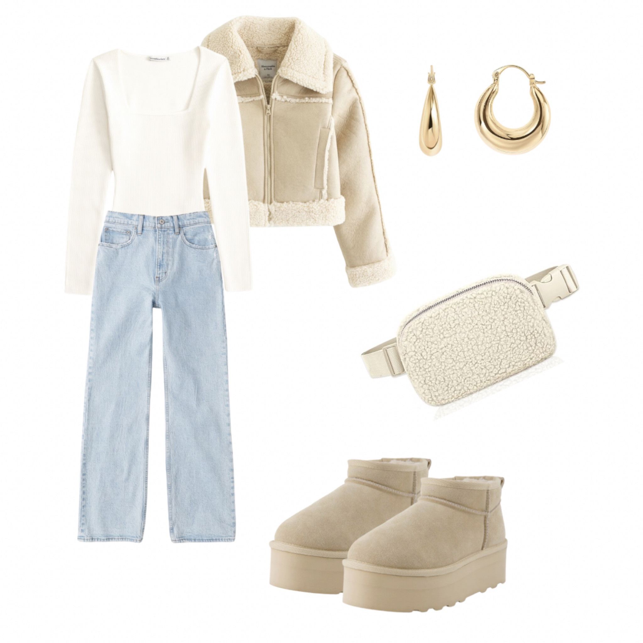 Winter outfit, casual winter outfit, everyday style, everyday outfit, winter ootd inspo
•
Platform boots, Abercrombie jeans, crossbody bag 

#LTKSeasonal #LTKstyletip #LTKshoecrush