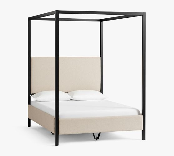 Atwell Metal Canopy Bed | Pottery Barn (US)