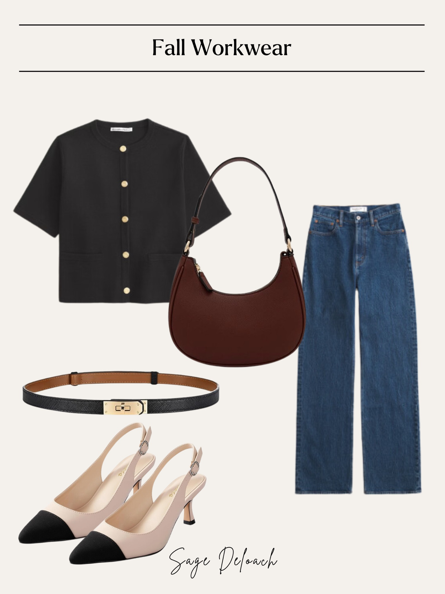 Fall workwear, fall outfit, 