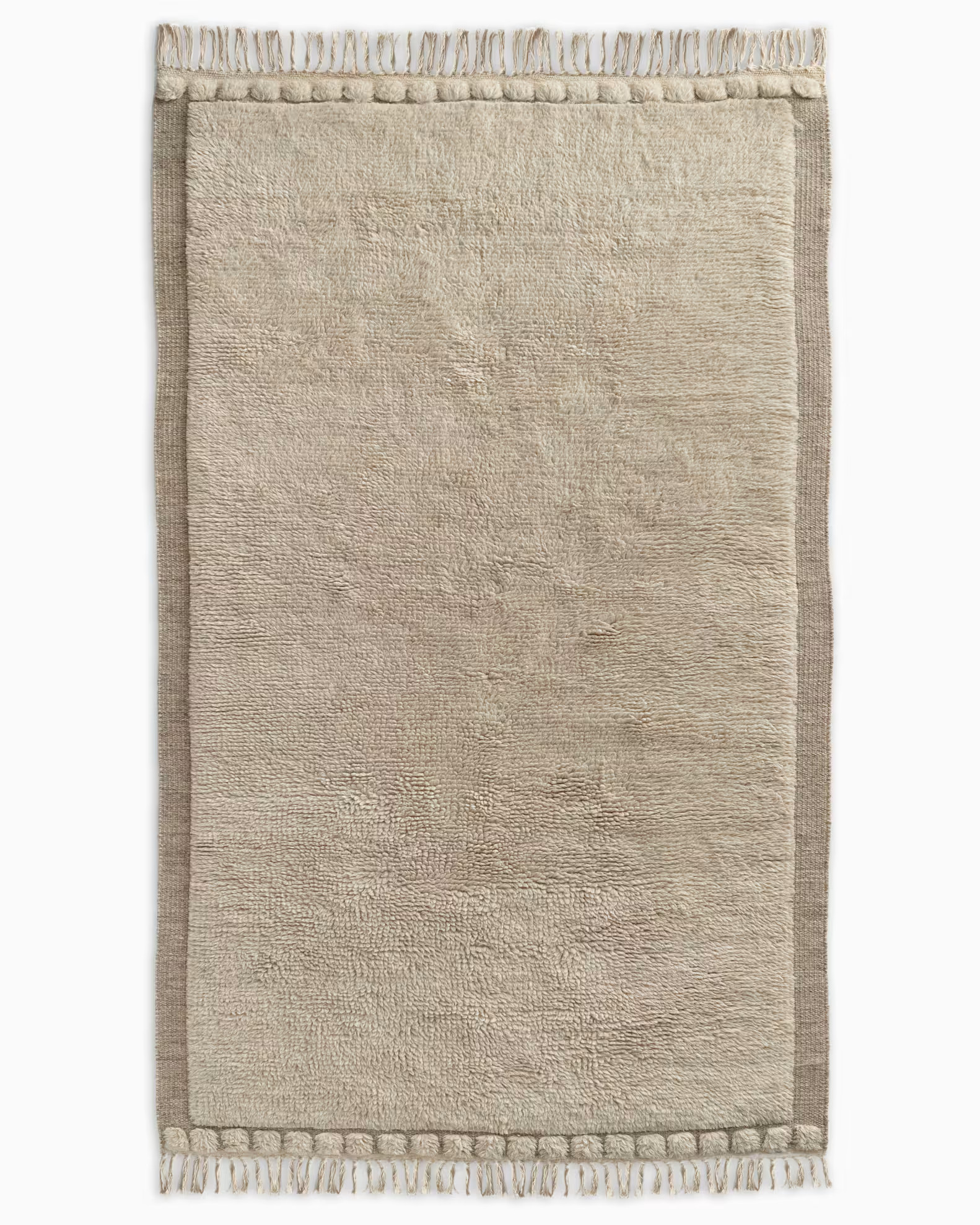 Saje Wool Shag Rug in Neutral | Quince