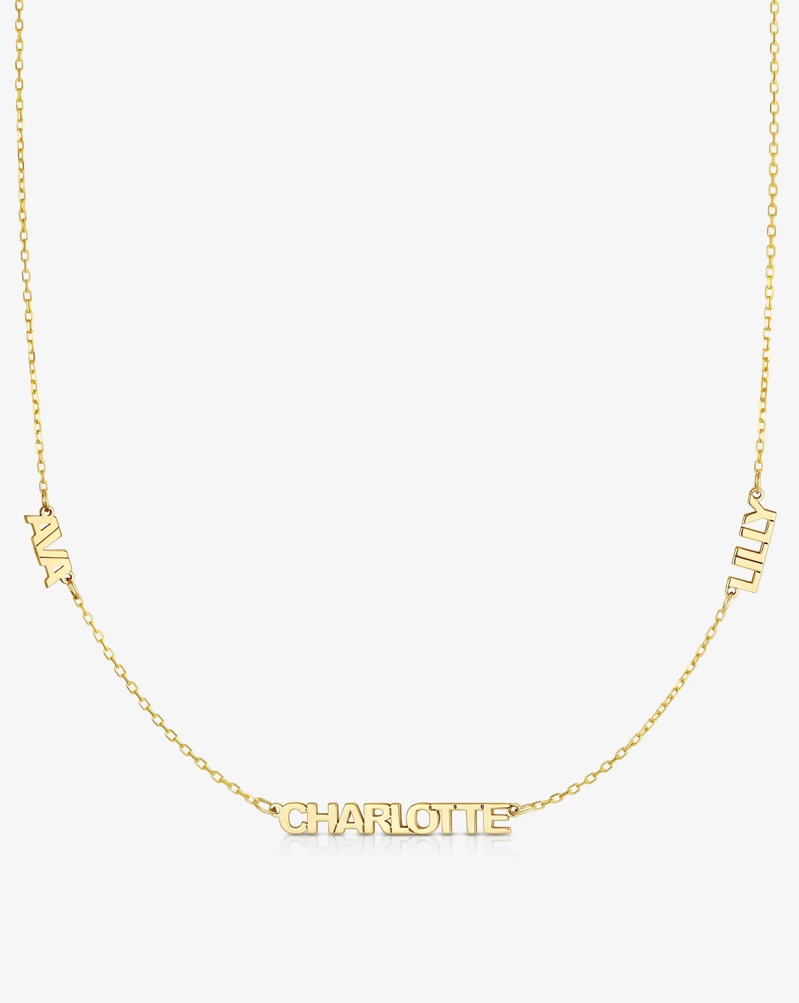 Personalized Multi-Name Necklace | Ring Concierge