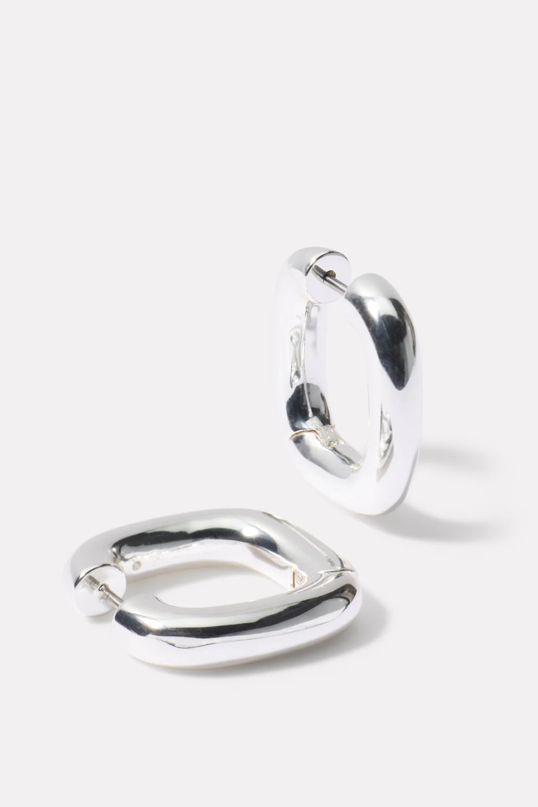 GORJANA Women's Charlie Hoops, Silver | Evereve
