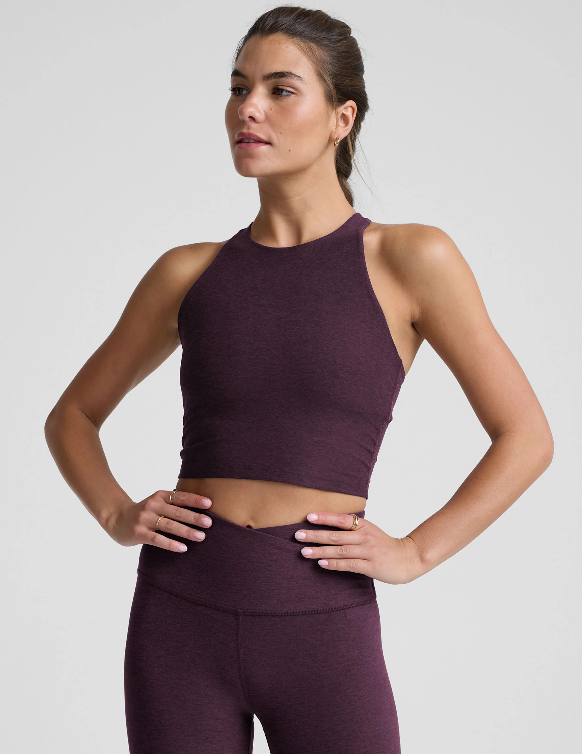 Spacedye Refocus Cropped Tank | Beyond Yoga | Beyond Yoga