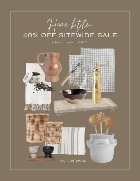 Get 40% off site wide including sale items!! Save on these beautiful kitchen finds!! 

#LTKhome #LTKsalealert #LTKstyletip