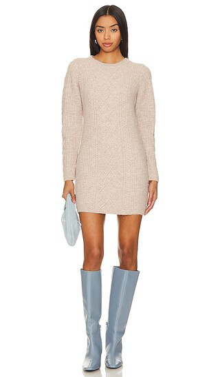 Tessa Dress in Cashew Heather | Revolve Clothing (Global)