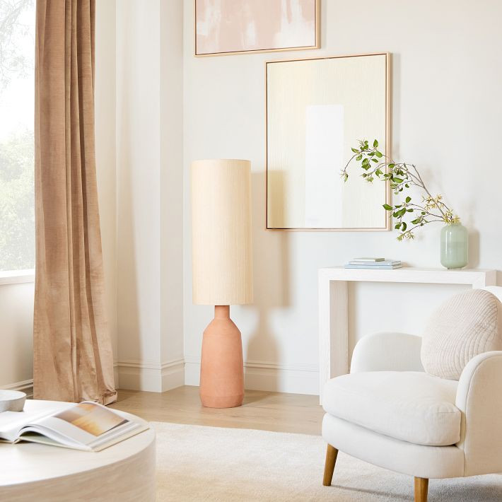 Brynn Terracotta Floor Lamp (52") | West Elm (US)