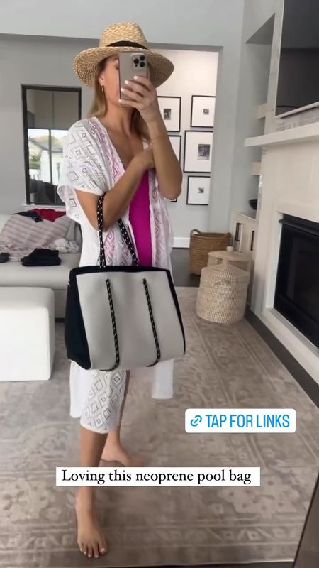 Obsessed with this Walmart neoprene pool bag! 

Lee Anne Benjamin 🤍

#LTKsalealert #LTKitbag #LTKstyletip