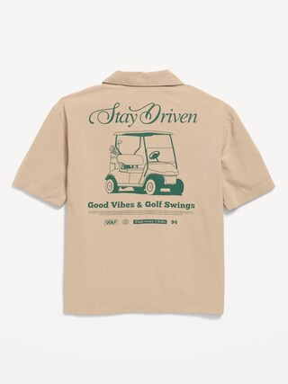 Short-Sleeve Boxy Graphic Shirt for Boys | Old Navy (US)