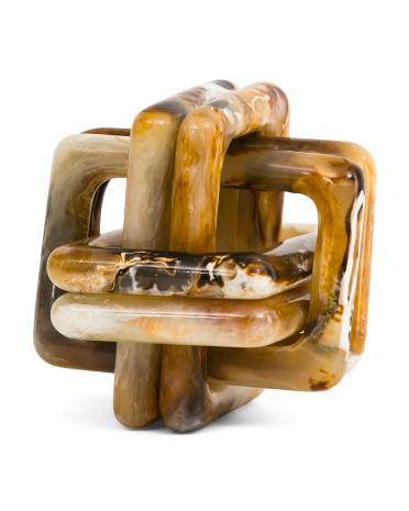 6in Leopard Marbled Decorative Knot | TJ Maxx